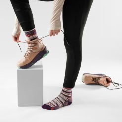 Alternative view of Smartwool Merino Socks Women's Hike Dragon Stitch Mid Crew Socks