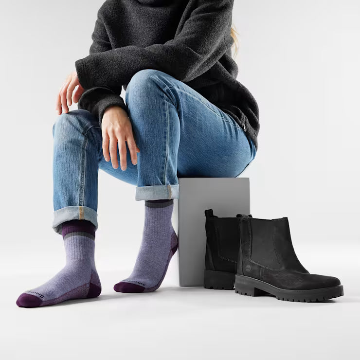 Smartwool Merino Socks Women's Everyday Cozy Best Friend Crew Socks - Image 2