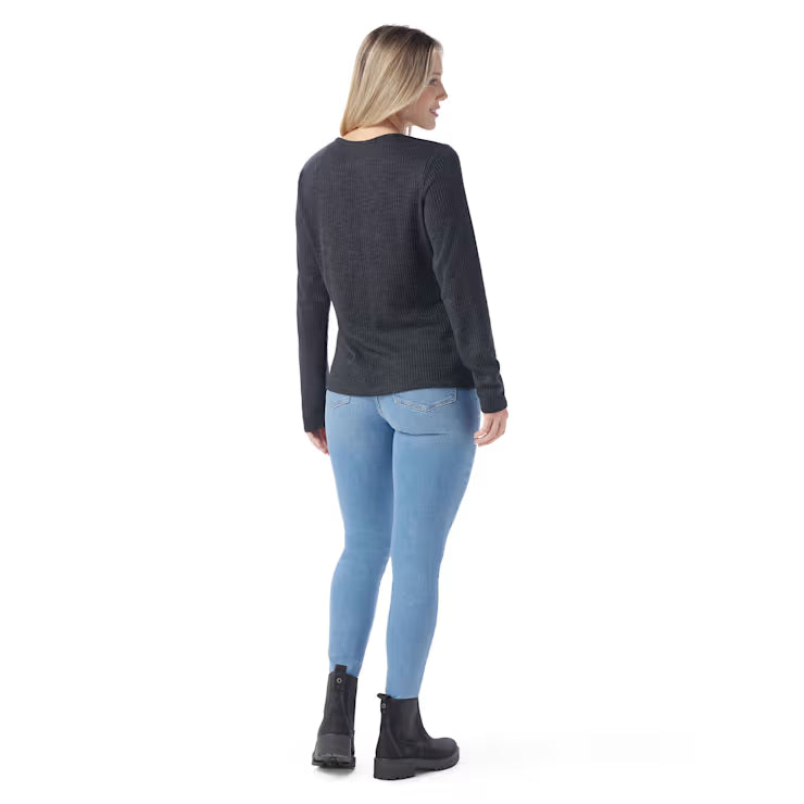 Smartwool Merino Socks Women's Thermal Merino Rib Crew - Image 2