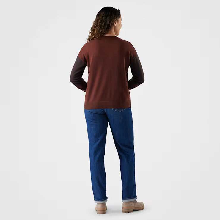 Smartwool Merino Socks Women's Edgewood Crew Sweater - Image 2