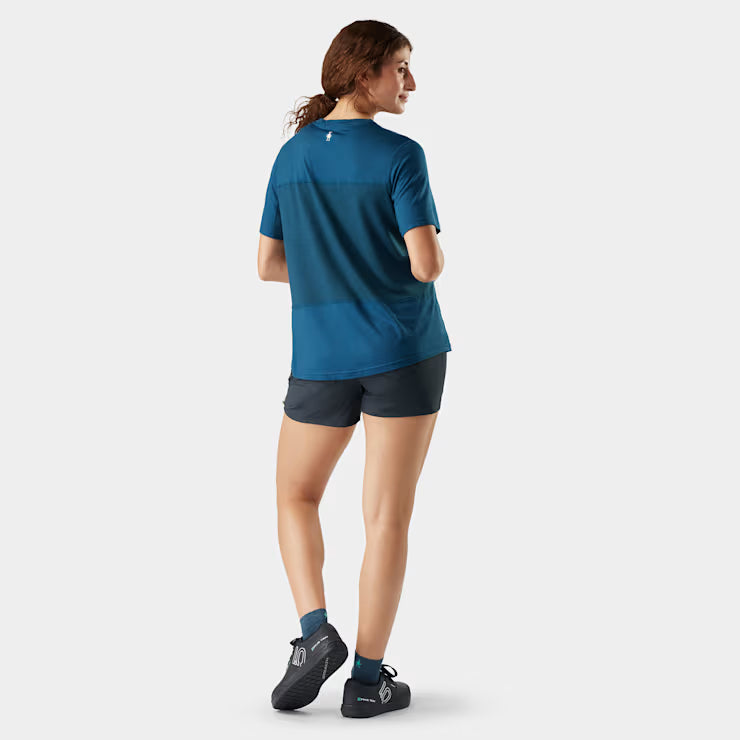 Smartwool Merino Socks Women's Mountain Bike Short Sleeve Jersey - Image 2