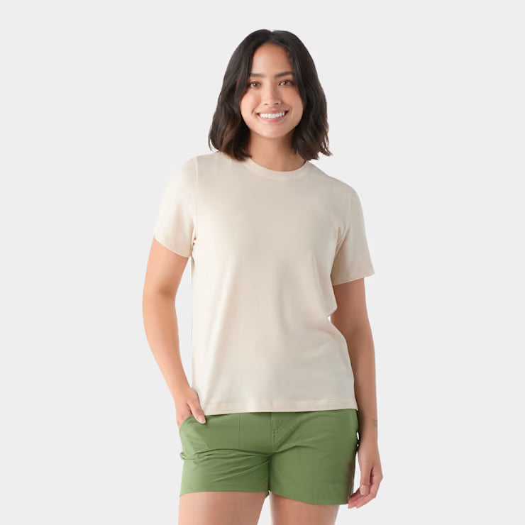 Smartwool Merino Socks Women's Perfect Crew Short Sleeve Tee