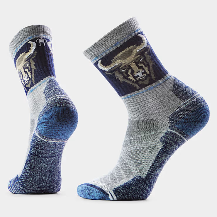 Smartwool Merino Socks Hike Bison Crew Socks