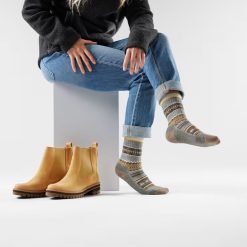 Alternative view of Smartwool Merino Socks Everyday Cozy Snowed In Sweater Crew Socks