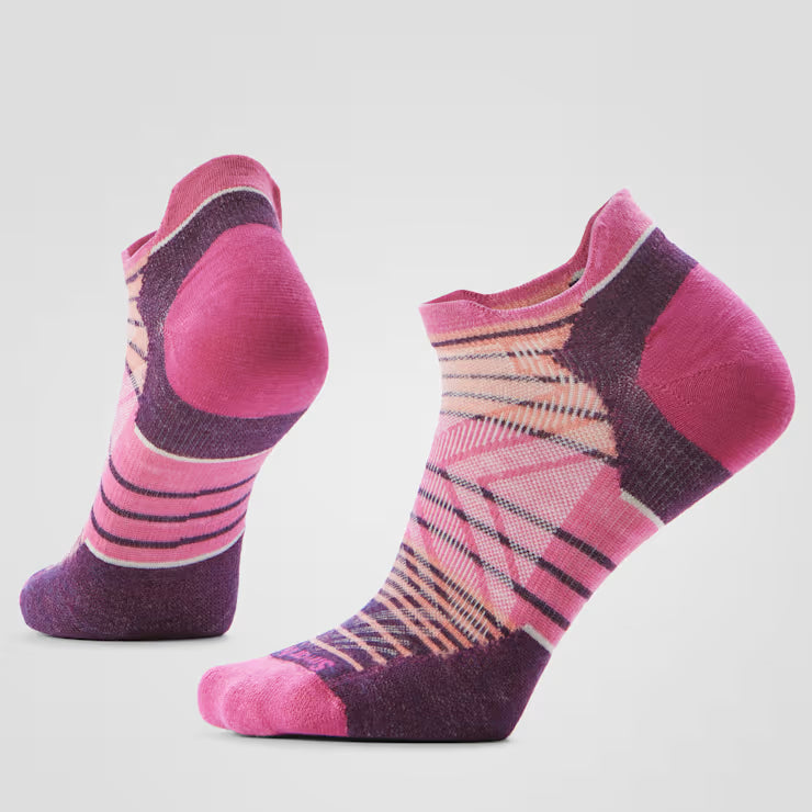 Smartwool Merino Socks Women's Run Stripe Low Ankle Socks