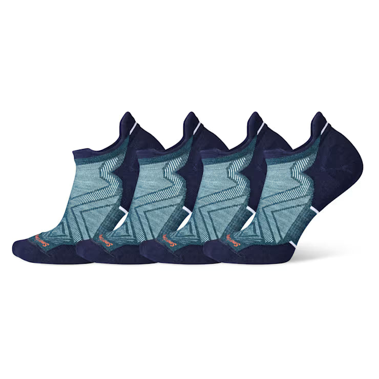 Smartwool Merino Socks Women's Run Low Ankle Socks 4-Pack