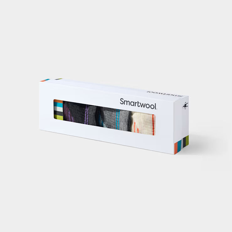 Smartwool Merino Socks Women's Hike Ankle Socks Trio Gift Box - Image 2